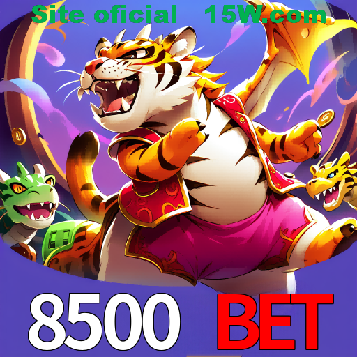 Imagem promocional da 8500 Bet mostrando a plataforma e suas vantagens